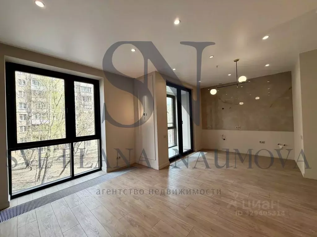 2-к кв. Москва Лермонтовская ул., 1 (55.0 м) - Фото 1