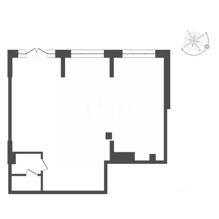 Помещение свободного назначения в Тюменская область, Тюмень ул. ... - Фото 2