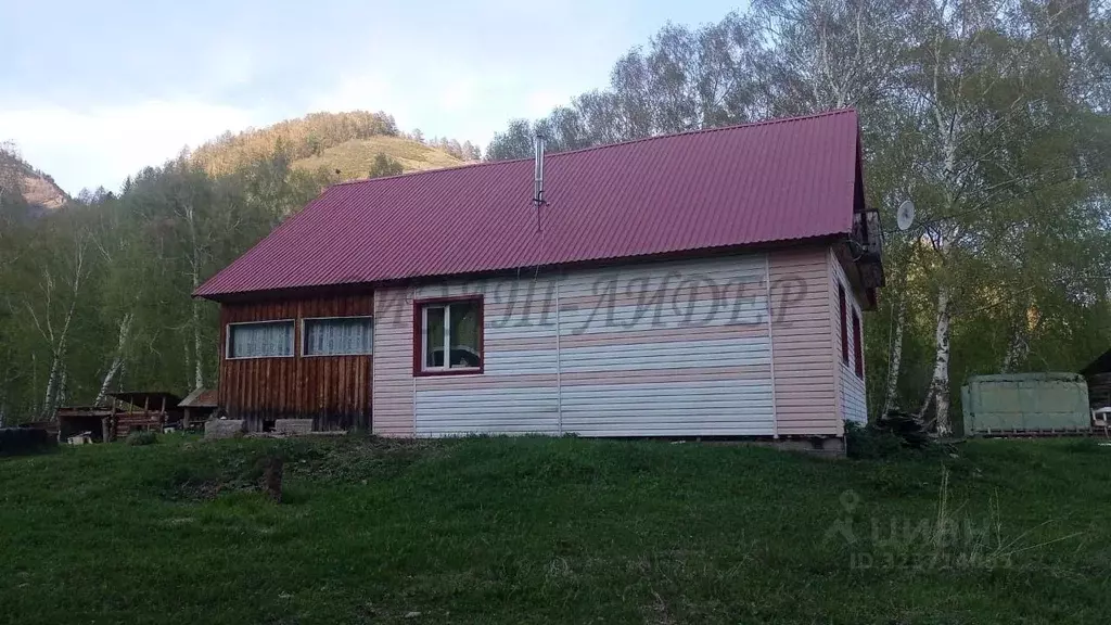 Дом в Алтай, Усть-Коксинский район, пос. Теректа ул. Зеленая (64 м) - Фото 1