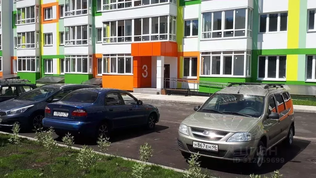 Студия Курская область, Курск ул. Энгельса, 158к1 (28.9 м) - Фото 2