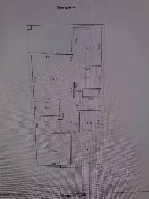 Дом в Воронежская область, Рамонский район, с. Новоживотинное ул. ... - Фото 1