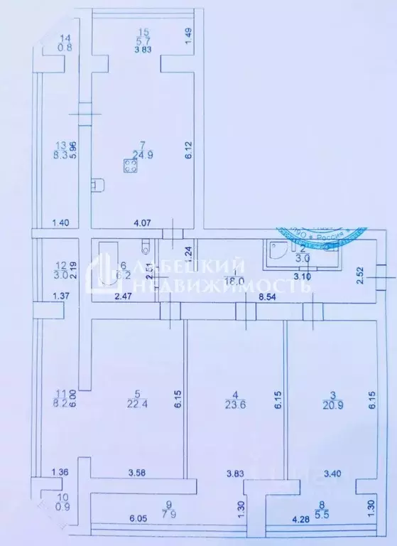 3-к кв. Самарская область, Самара ул. Советской Армии, 240 (160.0 м) - Фото 2