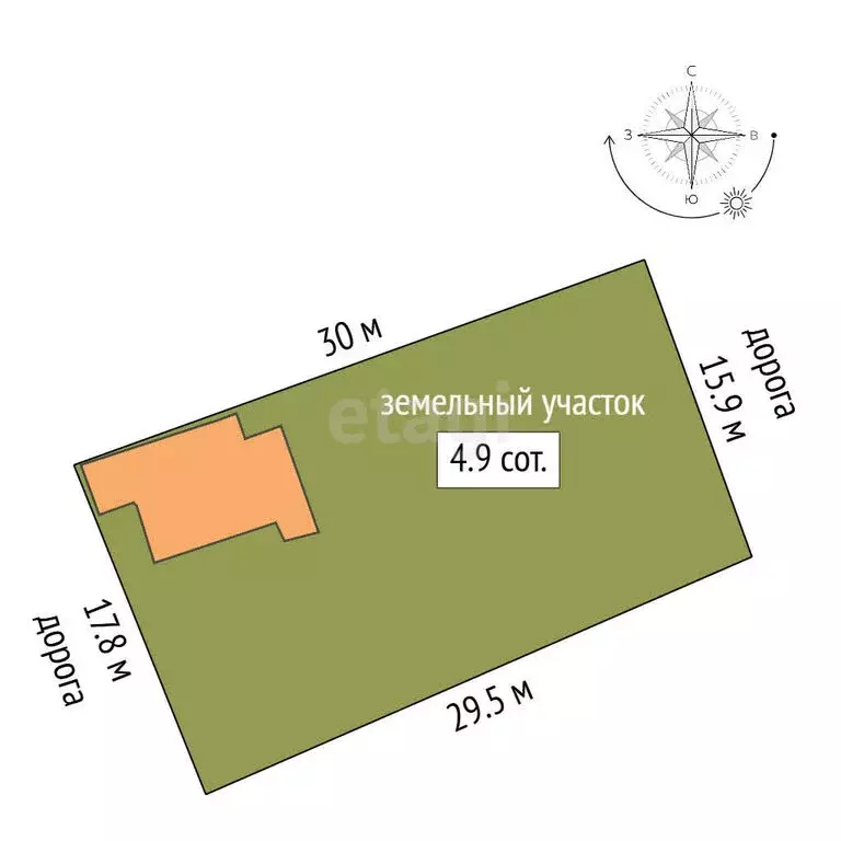 Дом в муниципальный округ Омский район, СНТ Луч, 1-я аллея (89.2 м) - Фото 1