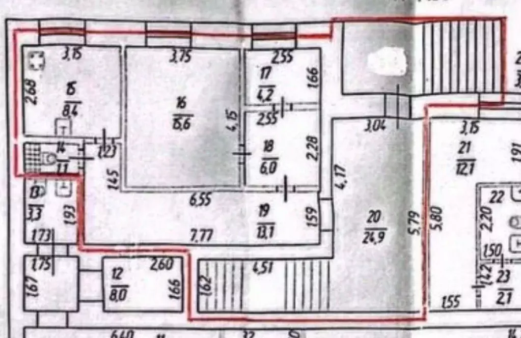 Помещение свободного назначения в Санкт-Петербург ул. Маринеско, 9 (70 ... - Фото 2