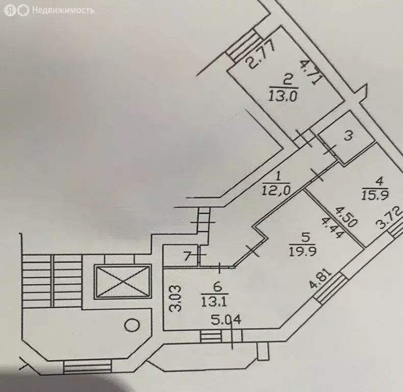 3-комнатная квартира: Великий Новгород, Донецкий район, Хутынская ... - Фото 2