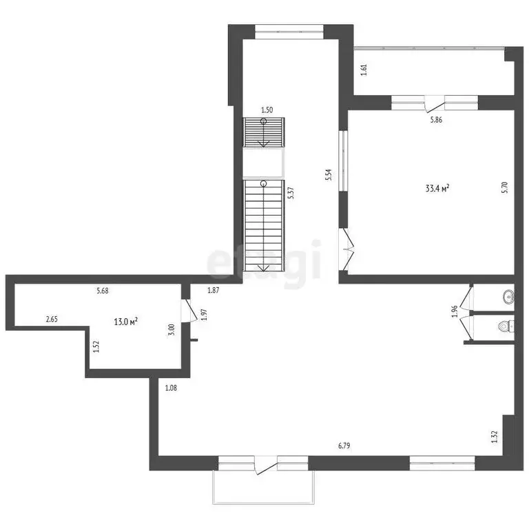 Торговая площадь (162 м) - Фото 1