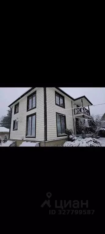 Коттедж в Ленинградская область, Всеволожский район, Куйвозовское ... - Фото 1