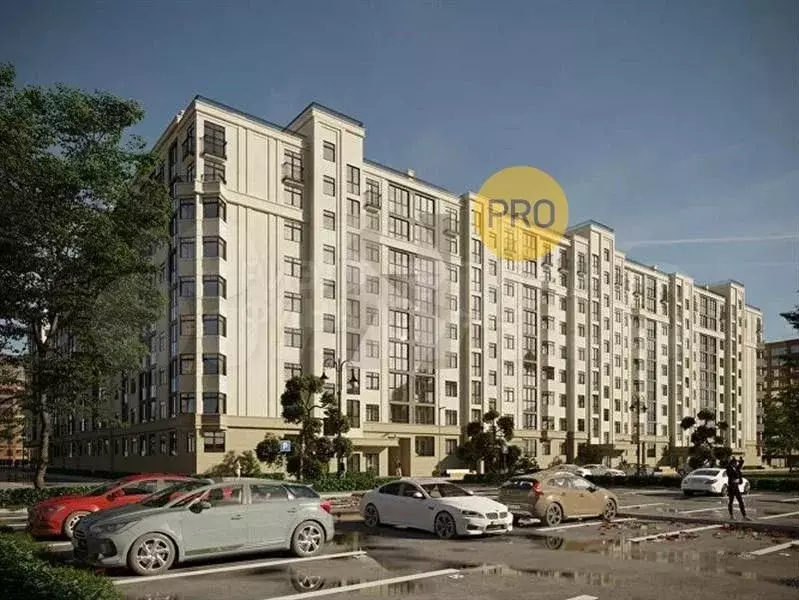 2-к. квартира, 57,1 м, 6/9 эт. - Фото 0