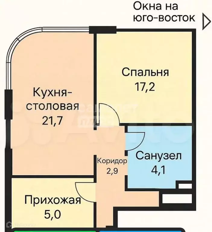 Продаётся 1-к квартира, 51 м - Фото 0