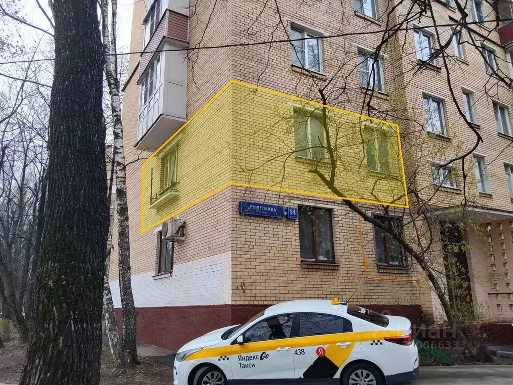 2-к кв. Москва ул. Ращупкина, 14к2 (34.3 м) - Фото 2