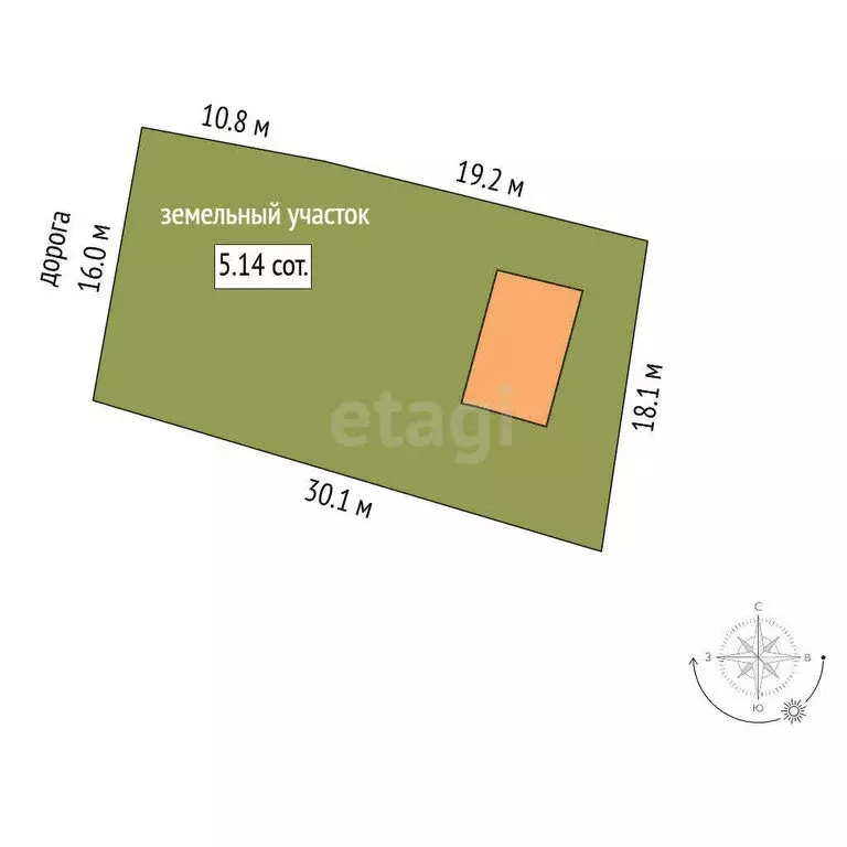 Дом в Якутск, ДСК Жигули, улица Трофима Казанцева (62 м) - Фото 1