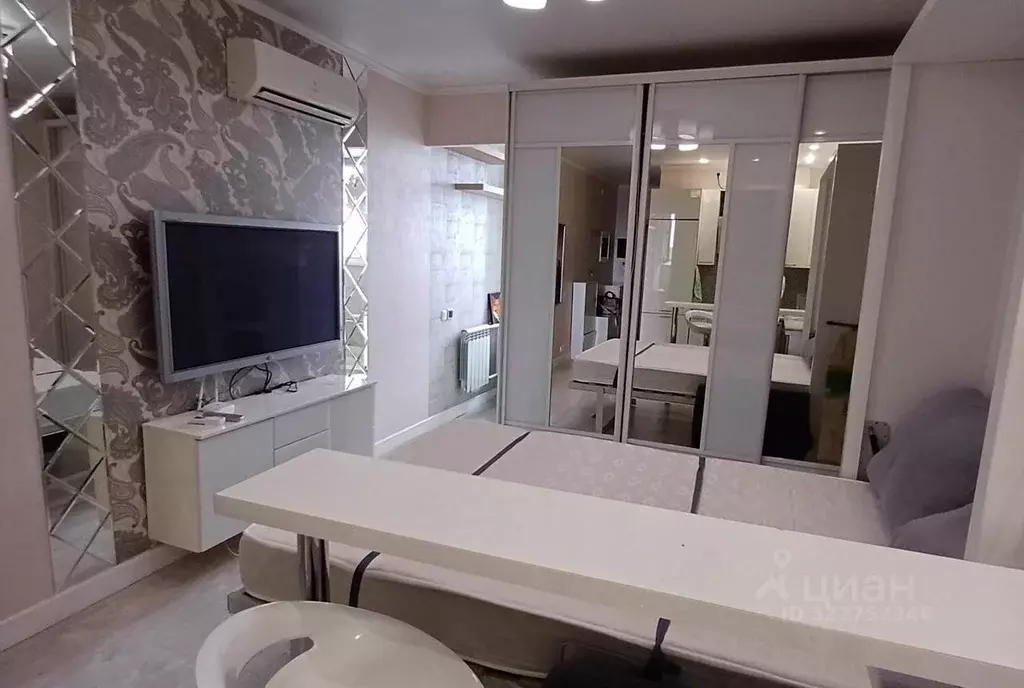 Студия Московская область, Пушкино Набережная ул., 2а (30.0 м) - Фото 2