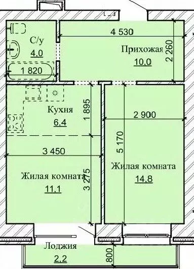 2-к кв. Алтайский край, Барнаул городской округ, Южный рп ул. Герцена, ... - Фото 0
