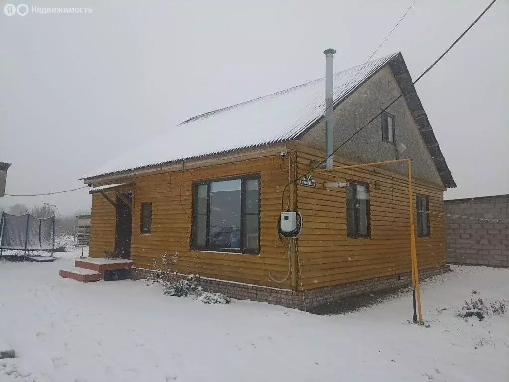 Дом в Омский район, Лузинское сельское поселение, посёлок Пятилетка, ... - Фото 0