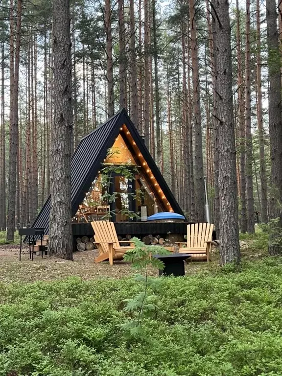 Дом в Ленинградская область, Приозерский район, Ромашкинское с/пос, ... - Фото 1