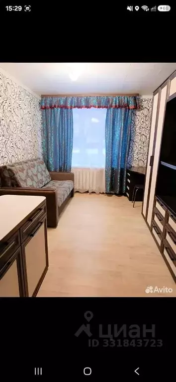 Комната Белгородская область, Белгород Садовая ул., 67А (18.0 м) - Фото 1