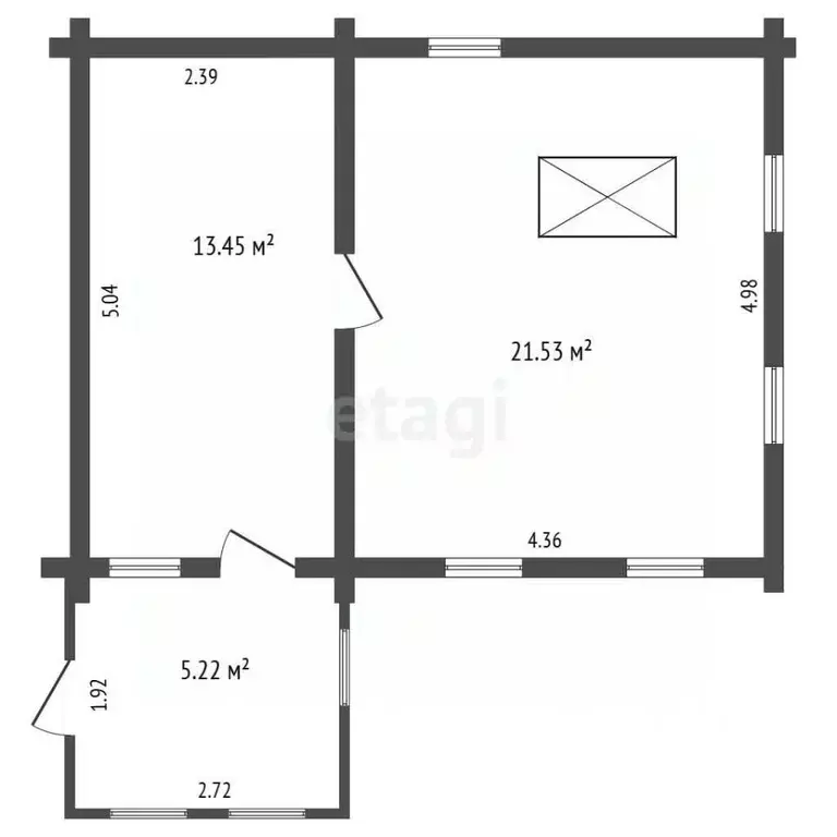 Дом в Башкортостан, Гафурийский район, Красноусольский сельсовет, с. ... - Фото 1