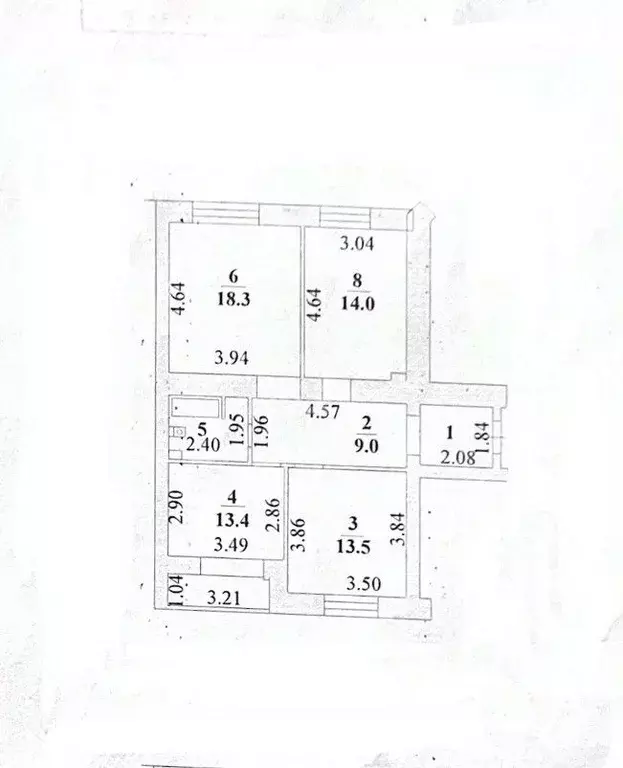 3-к кв. Липецкая область, Липецк ул. А.Д. Белянского, 8 (76.5 м) - Фото 1