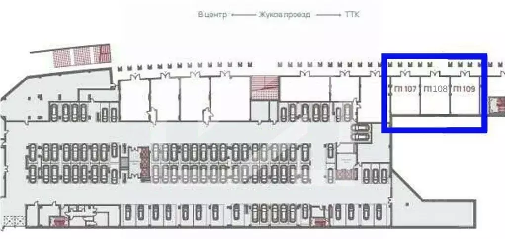 Помещение свободного назначения в Москва проезд Жуков, вл8 (256 м) - Фото 2