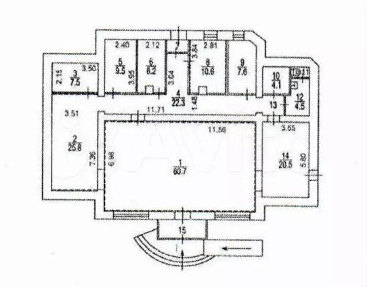 Помещение свободного назначения 172,2 м - Фото 0