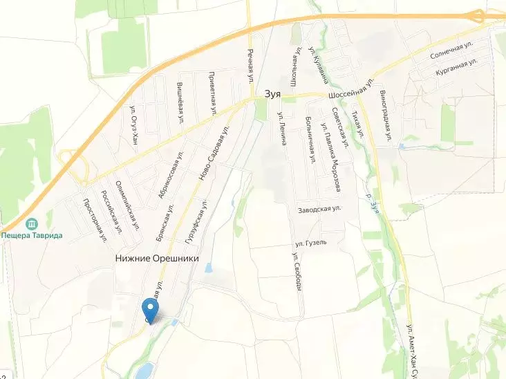 Участок в Крым, Белогорский район, Зуйское с/пос, с. Нижние Орешники ... - Фото 1