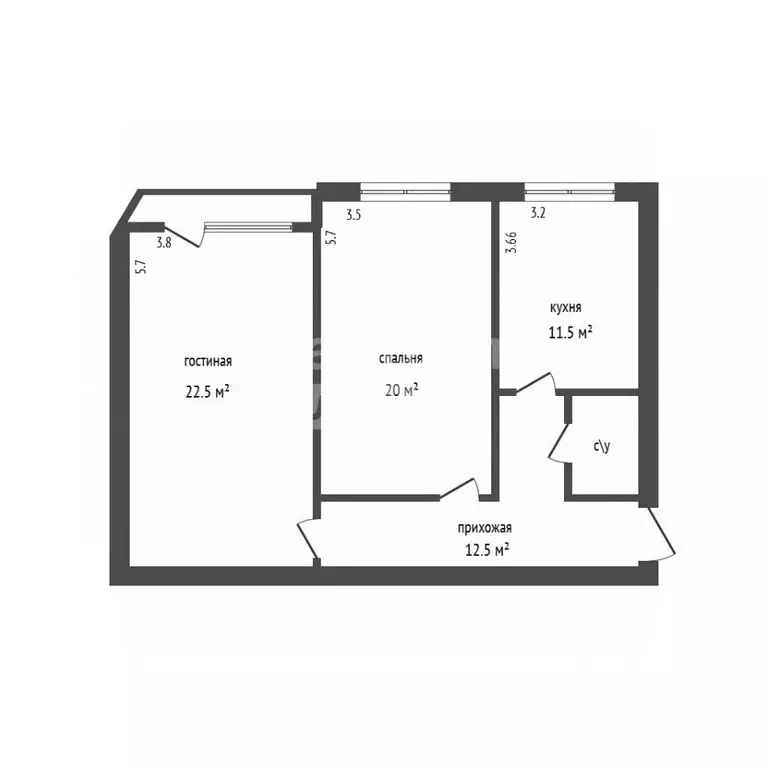 2-к кв. Дагестан, Дербент ул. Сальмана, 83А (70.0 м) - Фото 1