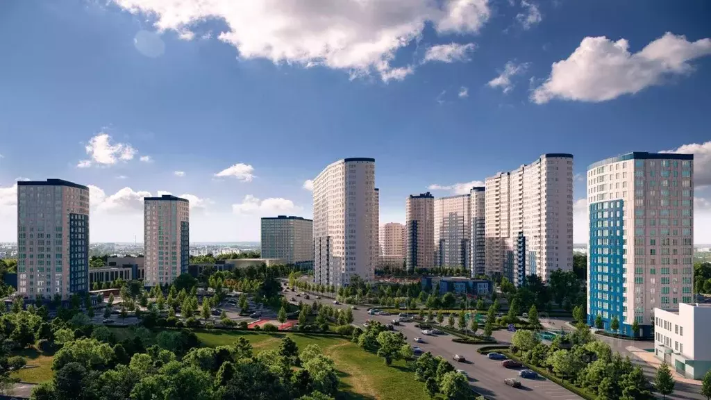 2-к кв. Краснодарский край, Краснодар Воронежская ул., 47/14 (62.36 м) - Фото 2