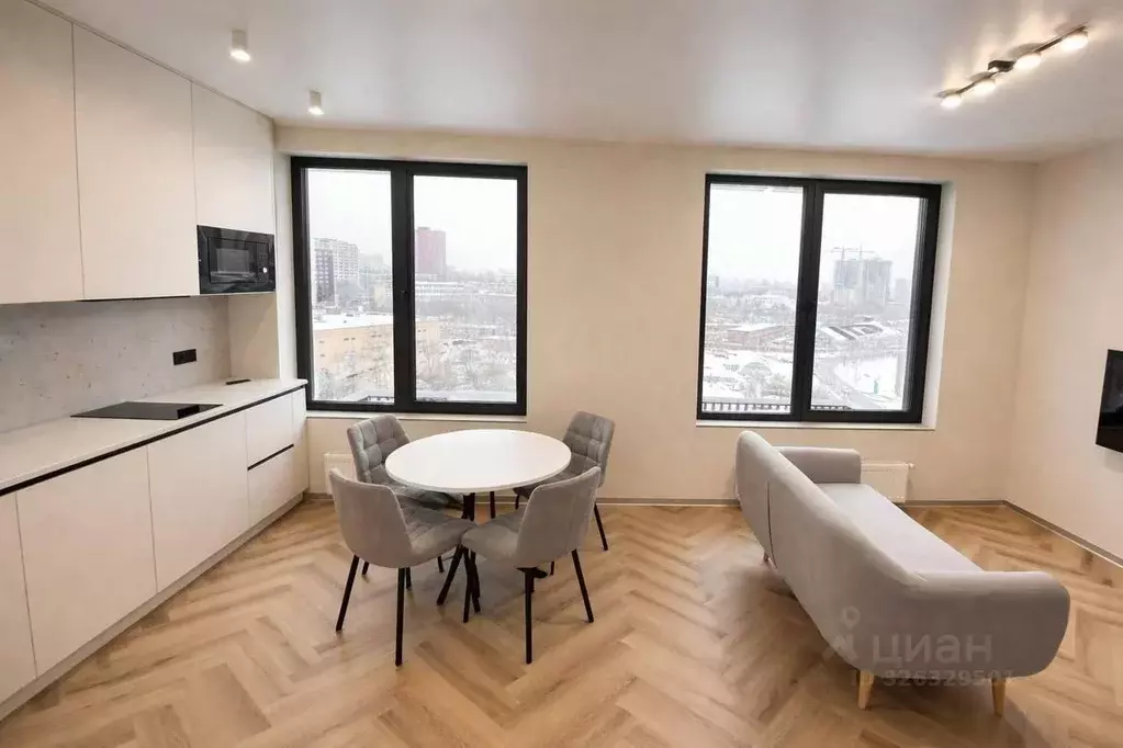 1-к кв. Москва Нагатинская наб., 10А (33.8 м) - Фото 2