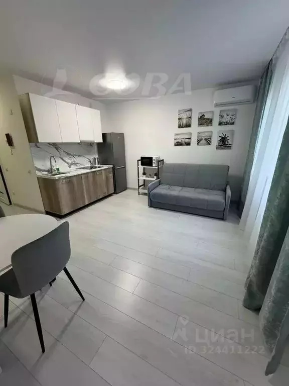 1-к кв. Тюменская область, Тюмень ул. Новоселов, 103к1 (38.0 м) - Фото 1