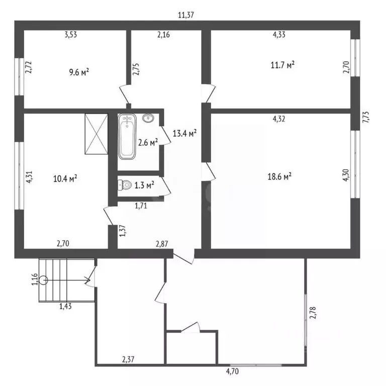 Таунхаус в Амурская область, Благовещенский район, с. Марково ул. ... - Фото 1