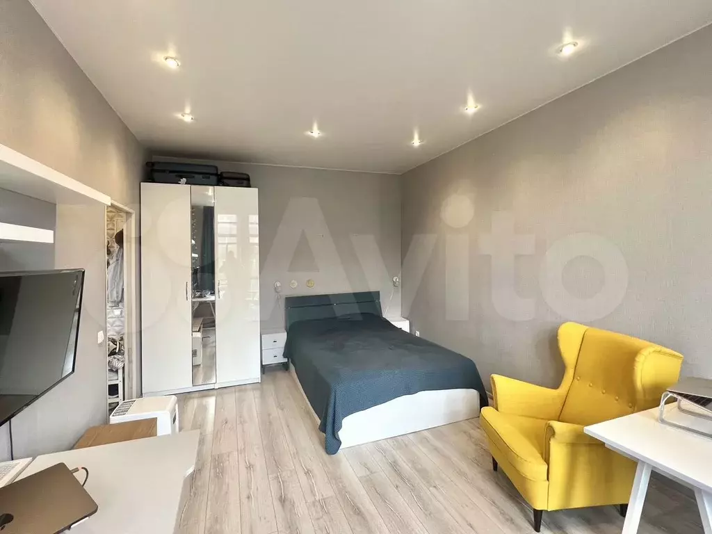 1-к. квартира, 35,4 м, 1/5 эт. - Фото 1