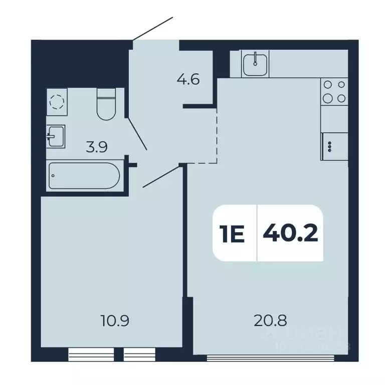 1-к кв. Ростовская область, Ростов-на-Дону Северный мкр, ул. ... - Фото 1
