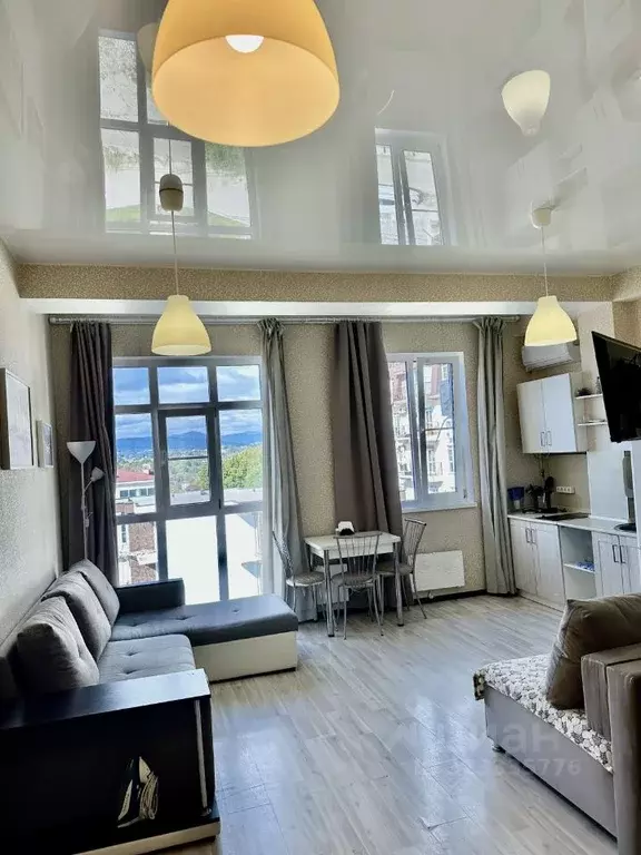 Студия Краснодарский край, Сочи Яна Фабрициуса мкр, ул. Метелева, 6/3 ... - Фото 1