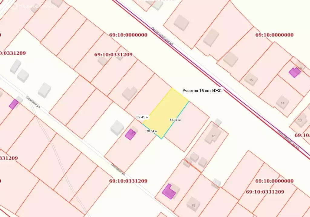 Участок в Тургиново, улица Кирова (15 м) - Фото 1