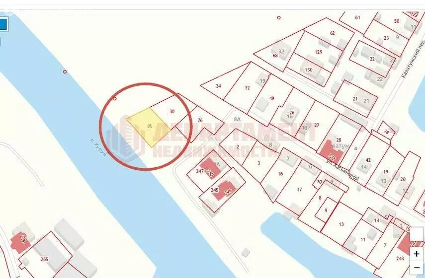 Участок в Астрахань, СТ Казатум, улица Хасьяновой (7.5 м) - Фото 2