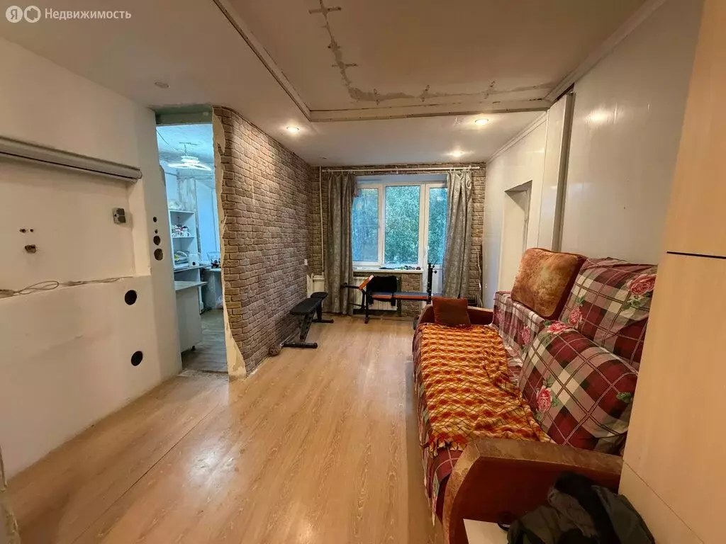 2-комнатная квартира: Волхов, Молодёжная улица, 12 (40.4 м) - Фото 1