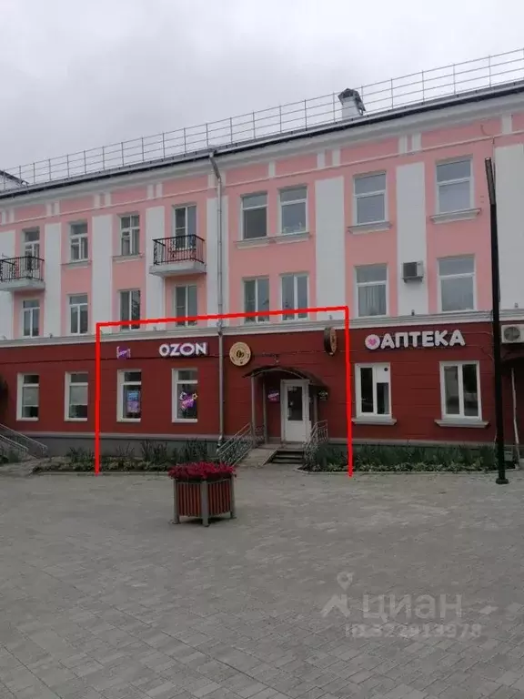 Торговая площадь в Пермский край, Чусовой ул. Ленина, 29 (35 м) - Фото 1