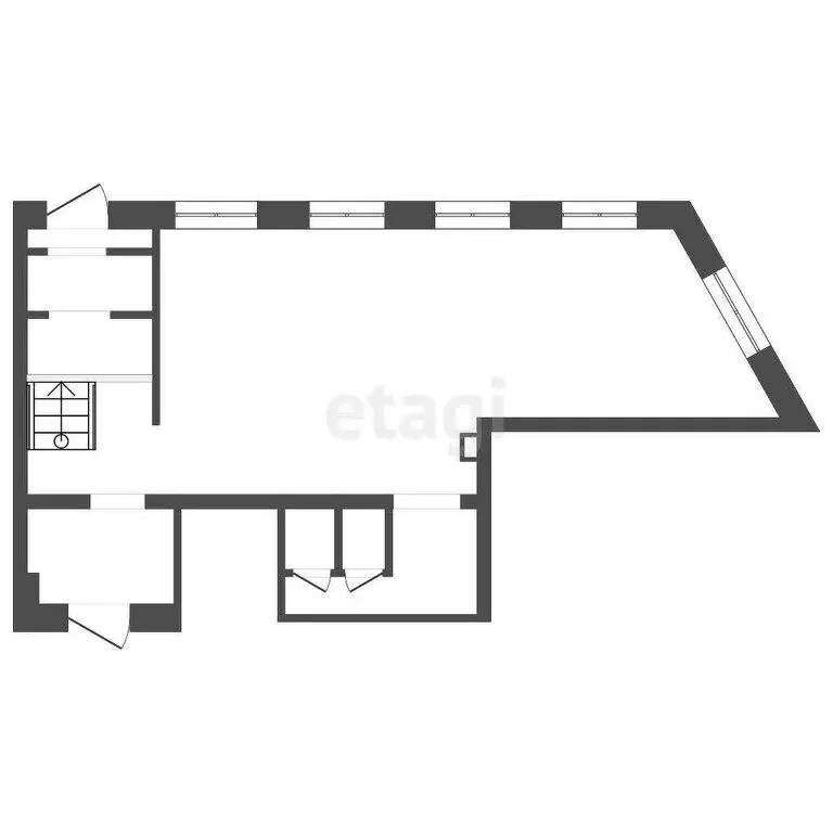 Помещение свободного назначения (117.4 м) - Фото 1
