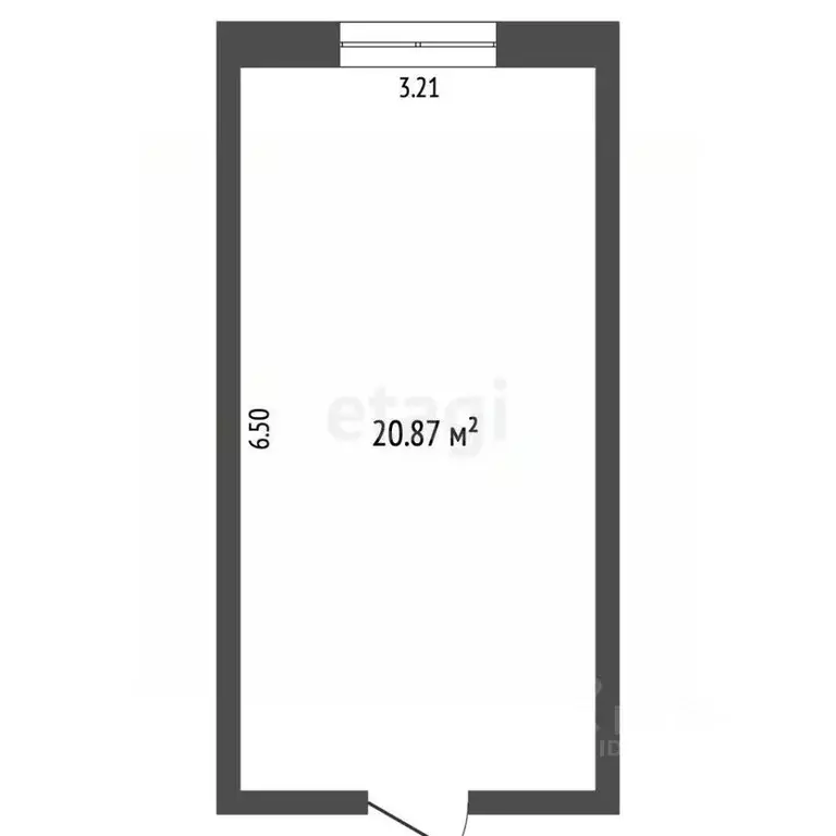 Студия Москва Ленинский просп., 158 (20.0 м) - Фото 1