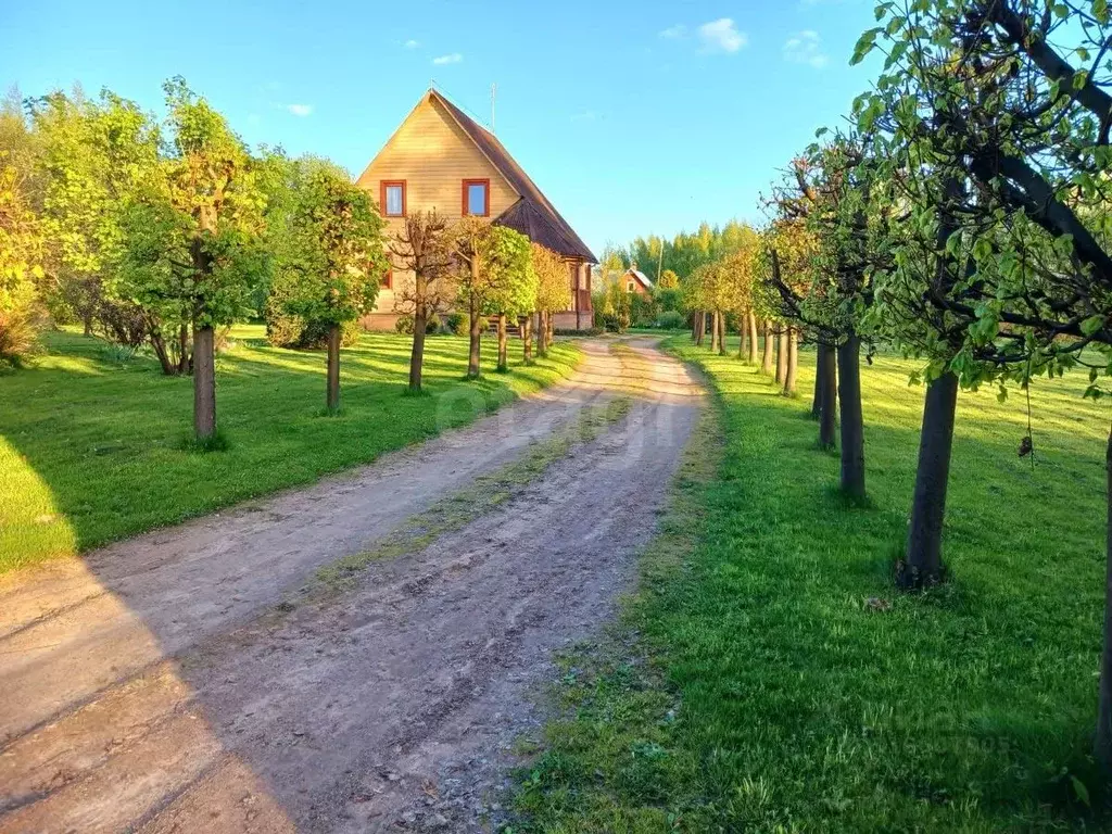 Дом в Псковская область, Пушкиногорье городское поселение, д. Бирюли 4 ... - Фото 0