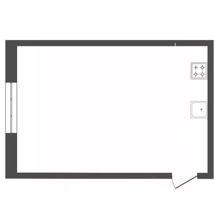 Комната Тюменская область, Тюмень Олимпийская ул., 19 (17.0 м) - Фото 2