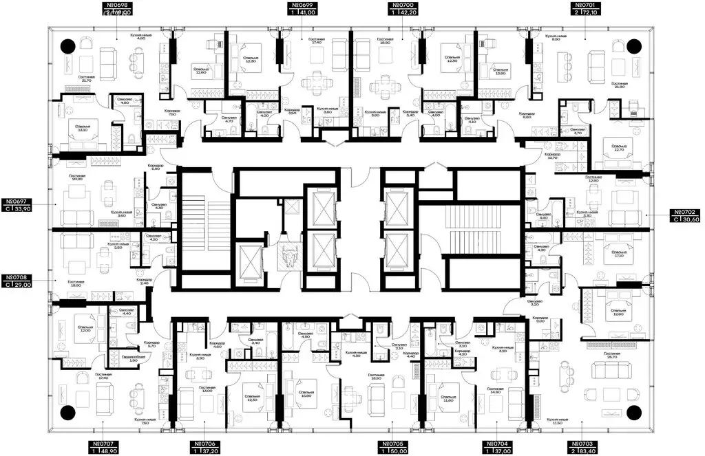 1-комнатная квартира: Москва, 3-я улица Ямского Поля (42.2 м) - Фото 1