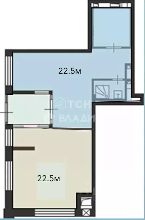 Помещение свободного назначения в Москва Краснодарская ул., 6 (55 м) - Фото 2