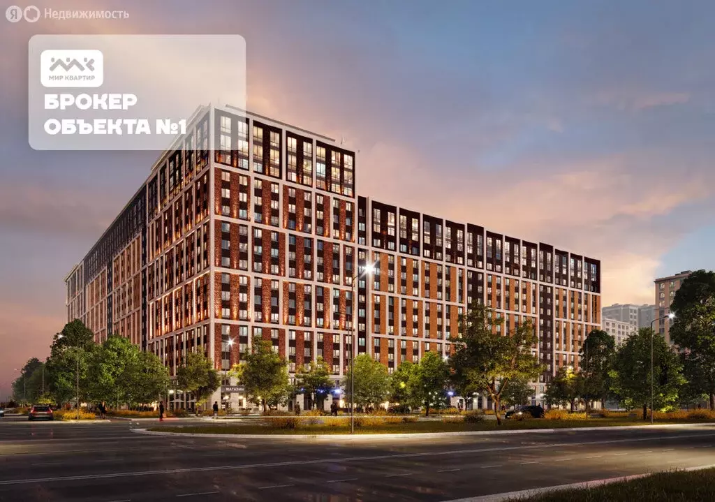 1-комнатная квартира: Санкт-Петербург, Октябрьская набережная, 40 ... - Фото 2