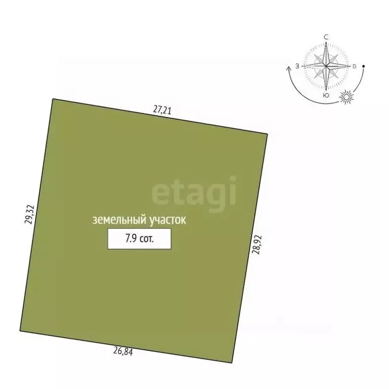 Участок в Амурская область, Благовещенск Политехническая ул., 99 (7.9 ... - Фото 1