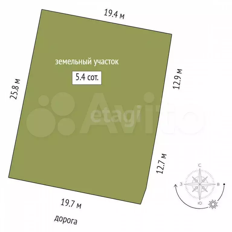 Дача 77,6 м на участке 5,4 сот. - Фото 1