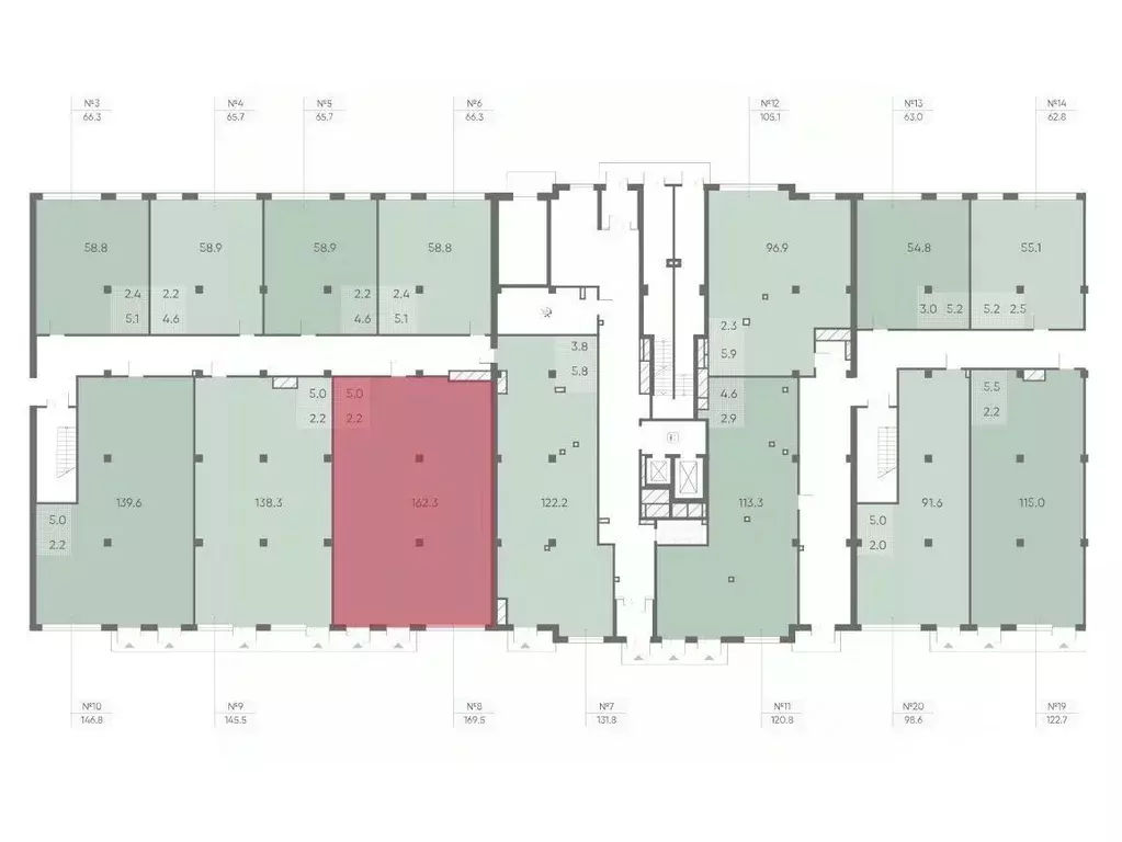 Офис в Санкт-Петербург Партизанская ул., 5 (170 м) - Фото 2