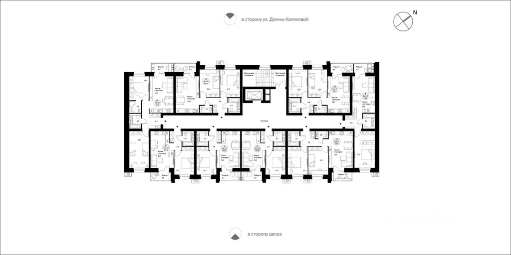 1-к кв. Коми, Сыктывкар Интернациональная ул., 200 (44.8 м) - Фото 1
