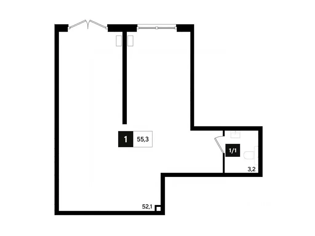 Помещение свободного назначения в Краснодарский край, Краснодар ул. ... - Фото 1