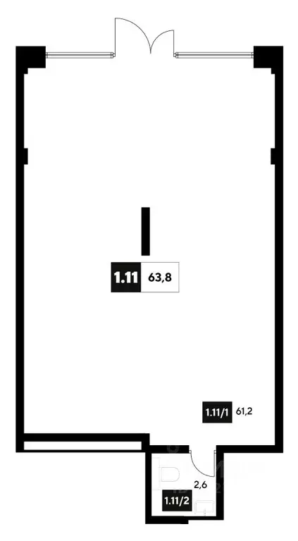 Помещение свободного назначения в Омская область, Омск Светловская ... - Фото 1